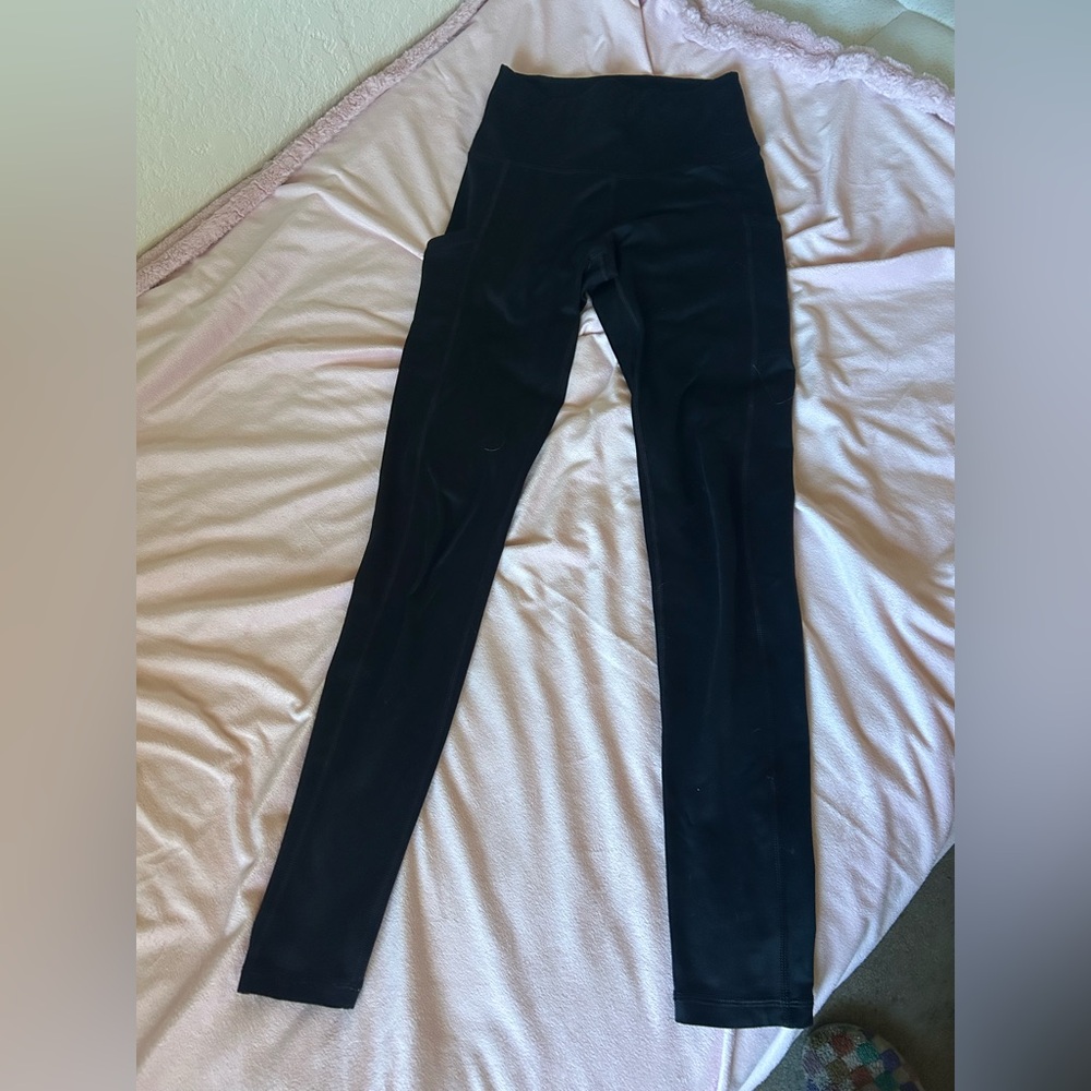 Black Pocket Leggings